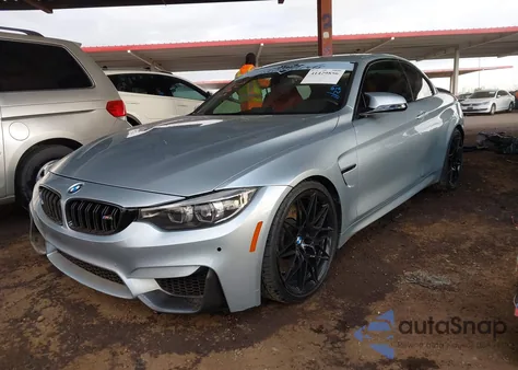 2018 BMW M4 из США, поврежденный, VIN WBS4Z9C50JED22690